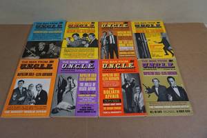 lot 235 image: Vintage The Man From Uncle Magazines
