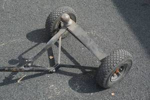 lot 243 image: Wheeled Trailer Dolly