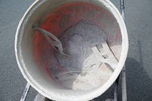 lot 245 image: Kushlan 2 Cu Ft Concrete Mixer