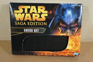 lot 249 image: Star Wars Saga Edition Chess Set