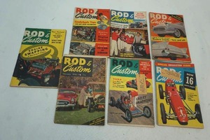 lot 59 image: vintage Rod & Custom magazines