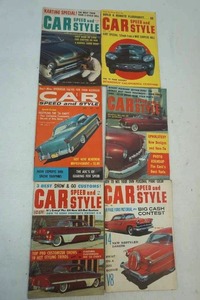 lot 63 image: vintage Car Speed and Style magazines