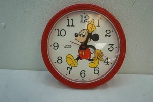 lot 64 image: Mickey Mouse wall clock