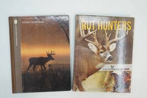 lot 87 image: hardcover deer hunting books