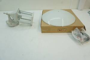 lot 124 image: round ceiling light fixture and outdoor porch light