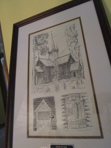 Norway Church Print