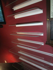 Glass Shelf Display