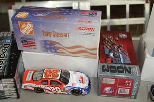 lot 887 image: Tony Stewart #20 Home Depot  Independence Day 2003 Chevrolet Monte Carlo Stock Car 124-Scale 1 of 23940 Limited Edition Diecast Adult Collectible  by  Action Racing Collectibles