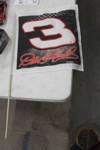 lot 969 image: Dale Earnhardt #3 Race Flag
