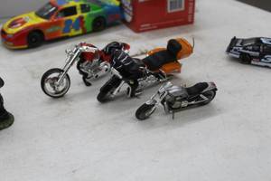 lot 971 image: Lot of (3) Toy Motorcycles