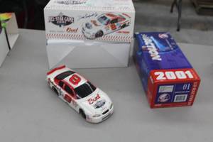 lot 870 image: Dale Earnhardt Jr #8 Budweiser  MLB All-Star Game 2001 Chevrolet Monte Carlo Stock Car 124-Scale Limited Edition Diecast Adult Collectible  by  Action Racing Collectibles