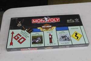 lot 824 image: Harley-Davidson Live To Ride Edition Monopoly Game (in original packaging)