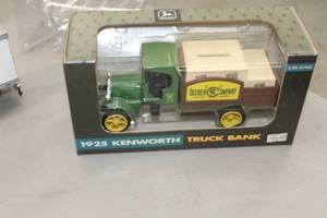 lot 932 image: 1925 Kenworth Delivery Truck 130-Scale Truck Bank