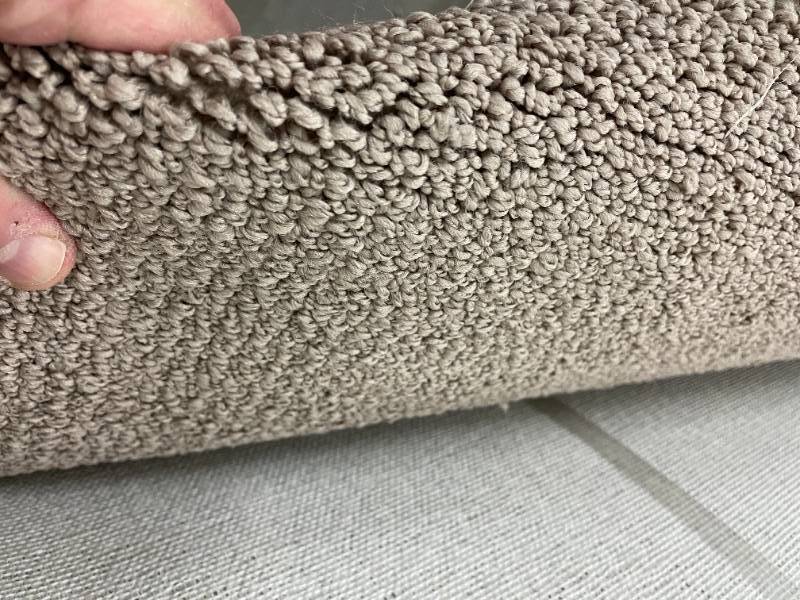 lot 130 image: 366 SF High End Mohawk SmartStrand Berber Carpet