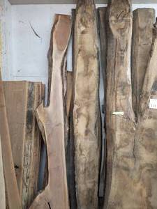 White Oak Wood Slab 2-34x10x13