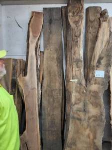 White Oak Wood Slab 2-34x10x13