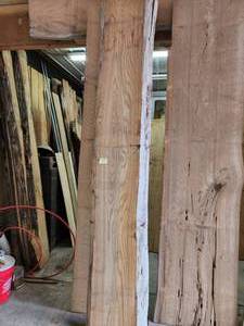 Red Elm Wood Slab 3-12x92x19