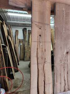 Red Elm Wood Slab 3x92x27