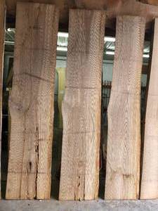 Red Elm Wood Slab 2-12x92x23