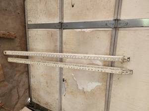 Lot of (2) Surveyor Sticks