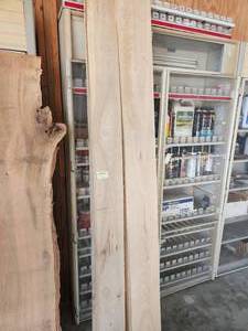 Lot of (6) Hickory Wood Boards 1x7