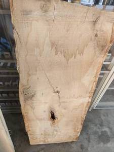 White Oak Wood Slab 2-14x43x19