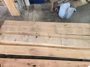 Lot of (25) Red Oak Wood Boards