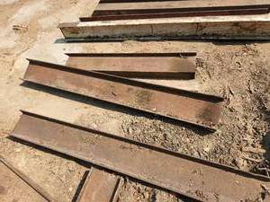 Lot of (3) Steel I-Beam