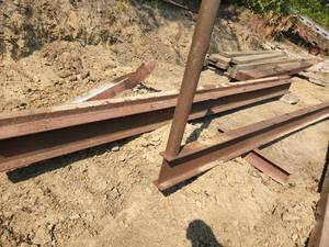 Lot of (2) Steel I-Beam