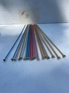 lot 31 image: Large Lot Of Knitting Needles Sizes-3,4,5,6,7,8,9,10