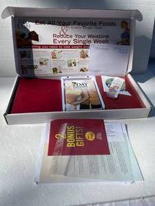 lot 38 image: NEW Food Lovers Food System-Recipes, Work Out & Fat Loss, DVDs & More