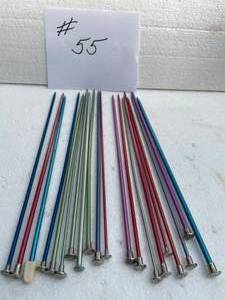 lot 55 image: Large Lot Of Knitting Needles Sizes 1,2,3,4,5,6,7,10