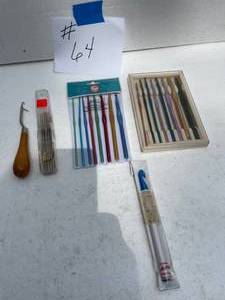 lot 64 image: Lot Of Crochet Hooks