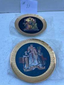 lot 88 image: 2-Beautiful Collector Plates