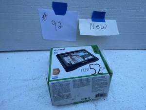 lot 92 image: NEW Garmin Nuvi, 52LM Free Lifetime Maps, NAVTEQ Maps
