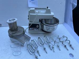 lot 94 image: Oster Regency Controlled Power Kitchen Center. Works Have Manual, Receipts & Attachments
