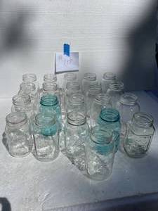 lot 115 image: 21-Quart Size Canning Jars