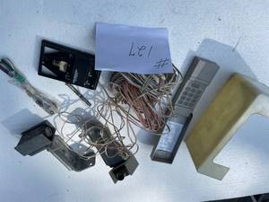 lot 127 image: Wiring, Sensors & Remote For Garage Door