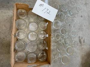 lot 172 image: 31 Quart Size Canning Jars