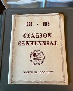 lot 143 image: Clarion IA Centennial Book