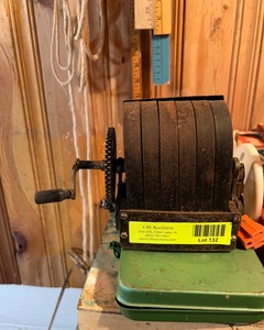 lot 132 image: Antique Telephone Magneto