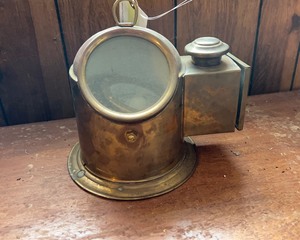 lot 105 image: Vintage Ship Compass