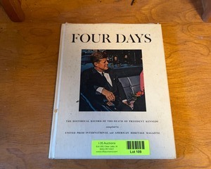 lot 109 image: JFK Book