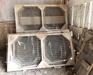 lot 24 image: Animal Fence Panels