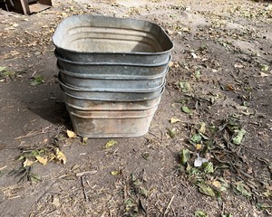 lot 15 image: Wash Tubs