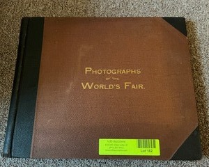 lot 162 image: Worlds Fair Book