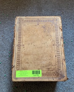 lot 170 image: 1800s Websters Dictionary