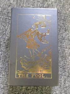lot 423 image: new gold foil tarot cards ...