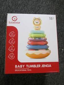 lot 458 image: new baby tumbler jenga ...