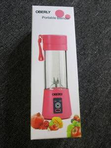 lot 485 image: new oberly portable blender...